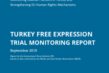 Turkey Free Expression Trial Monitoring Report September – 2019